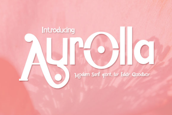 Aurolla: A Display Font That Elevates Your Brand Identity