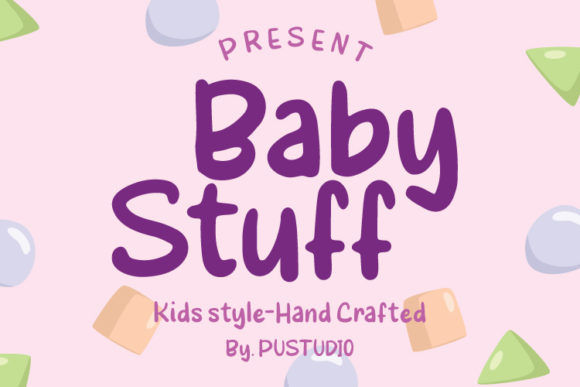BabyStuff Display Font for Modern Web Design
