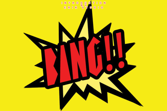 Bang Font: A Playful Display Font for Creative Projects
