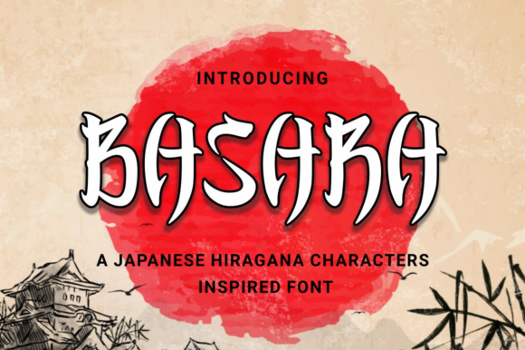 Basara: A Display Font with Cultural Charm for Modern Design