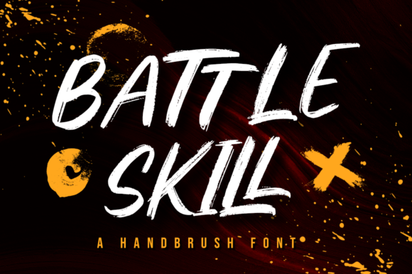 Battle Skill: A Modern Brush Font for Bold Branding