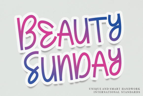 Beauty Sunday: A Friendly Display Font for Modern Web Design