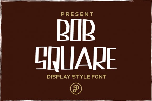 Bobsquare: A Display Font That Elevates Handmade Creations