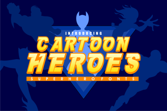 Cartoon Heroes Font for Eye-Catching Campaign Designs