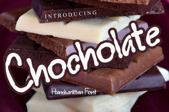 Chocholate Display Font for Modern Web Design