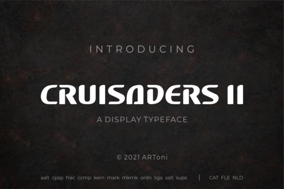 Cruisader II for a Bold and Memorable Brand Font