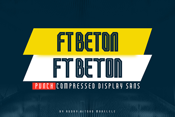 FT Beton for Modern Branding and Digital Campaigns