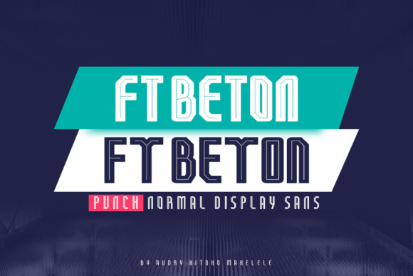 FT Beton Punch for Modern Web Design and Branding
