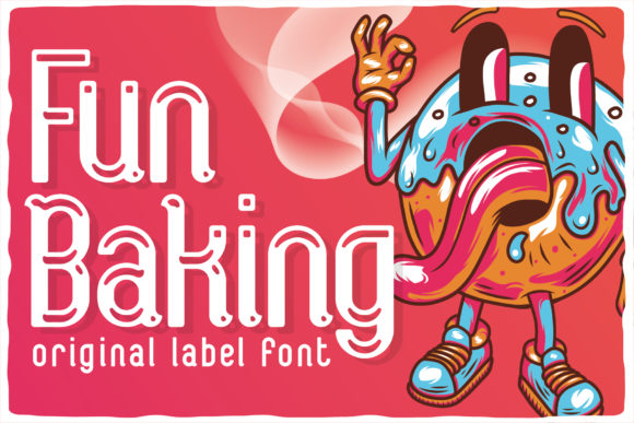 Fun Baking Font for Eye-Catching Editorial Design