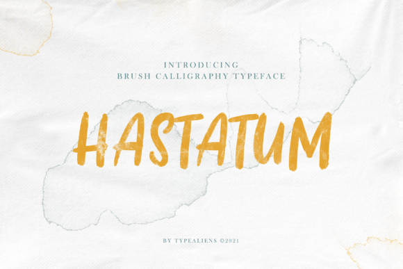 Hastatum: A Friendly Display Font for Polished Branding