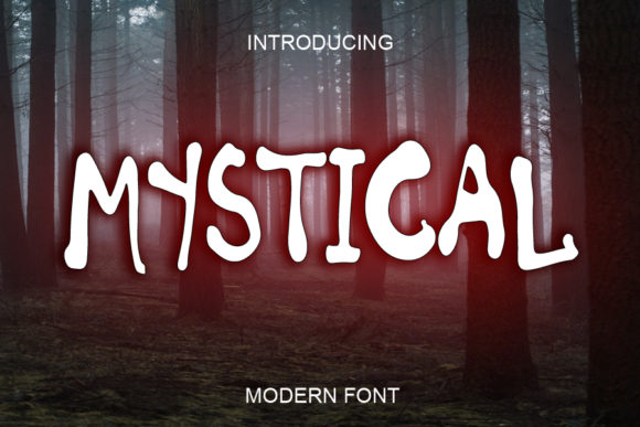 Mystical Font for Handmade Creations and Craft Projects