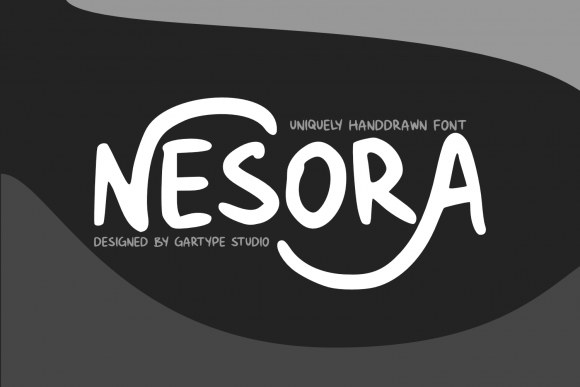 Nesora: A Simple Yet Stunning Display Font for Creative Projects