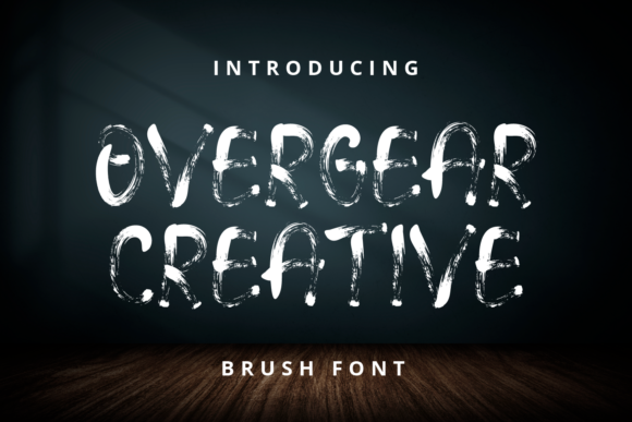 Overgear Creative: A Display Font for Bold Web Designs