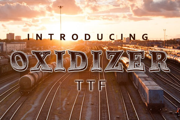 Oxidizer Font for Eye-Catching Campaign Designs