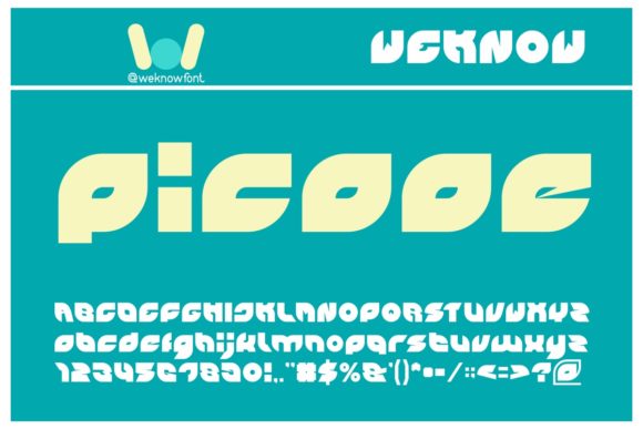 Picaae: A Stylish Display Font for Editorial Elegance