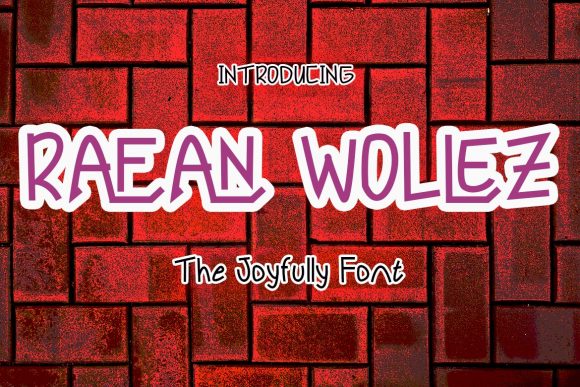 Rafan Wolllez: A Whimsical Display Font for Creative Projects