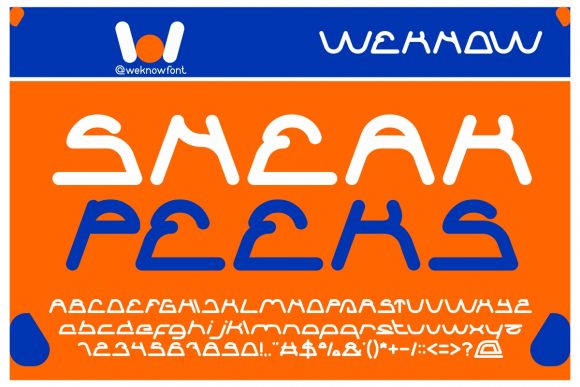 Sneak Peeks Font for Handmade Creations