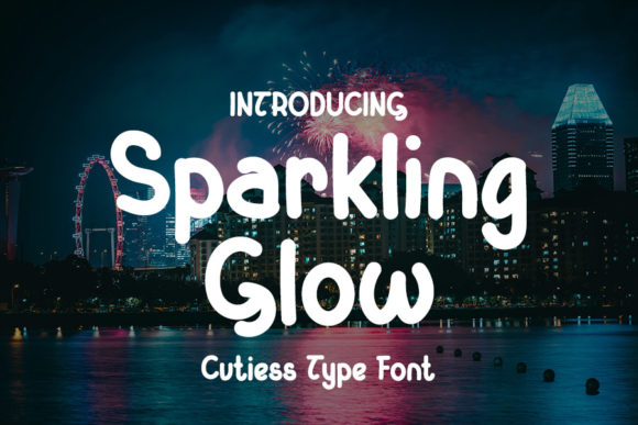 Sparkling Glow: A Display Font for Editorial Design