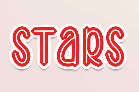 Stars Font for Eye-Catching Campaign Designs