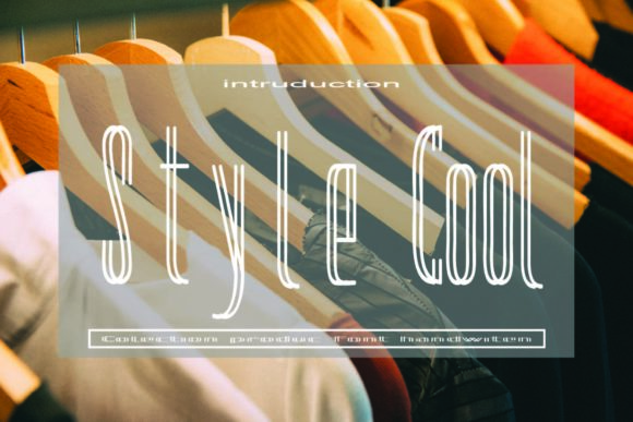 Style Cool: A Modern Display Font for Web Design Projects