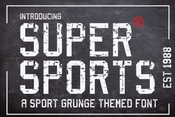 Supersports Font for Eye-Catching Branding