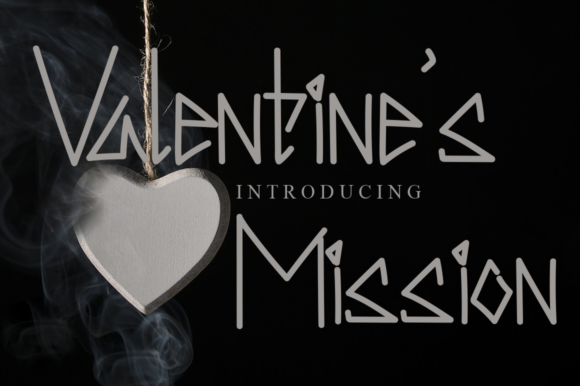 Valentine's Mission: A Trendy Display Font for Bold Branding